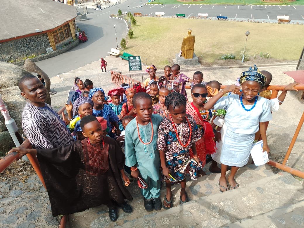Students during Cultural Day